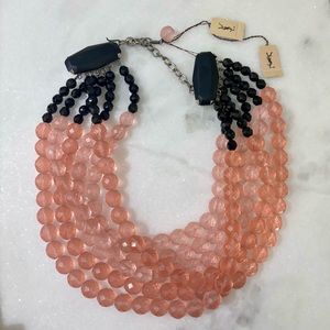 Vintage YSL Yves Saint Laurent Necklace with Tags